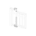 Locinox - 56324 ferme - portail hydraulique invisible et int�gr� - interio