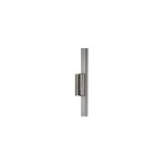 Gche pour serrure de portail battant  cylindre europen sur profil carr noir 9005 locinox