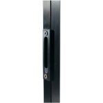 G�che � encastrer pour profils carr�s de 40 mm - sans thermolaquague locinox