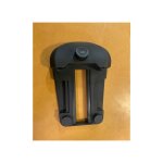 Locinox - sabot simple noir / bute de portail ksm