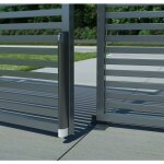 Locinox - sabot de sol  visser noir