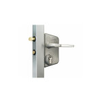 Serrure avec cylindre locinox pour profil carr 30 - 40 - 50 mm - lckx30