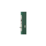 Locinox - serrure � encastrer en acier inoxydbale sans poign�es, qui �vite le vandalisme.