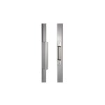 Ventouse électromagnétique à encastrer pour portails battants en ral 9005 - noir - b - mag / locinox Ventouse électromagnétique à encastrer pour portails battants en ral 9005 - noir - b - mag / locinox