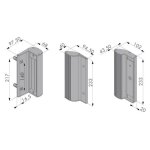 Locinox - ventouse électromagnétique 300 kg avec poignée en applique - mag - 3000 - zilv Locinox - ventouse électromagnétique 300 kg avec poignée en applique - mag - 3000 - zilv