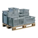 Lockweiler - bac de transport empilable l400xl300xh220mm - nb20v2 - 139120220118