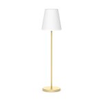 Lola slim 120 cm de haut. lampadaire sans fil pour l'int�rieur et l'ext�rieur. lumi�re led avec charge ...
