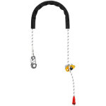 Longe rglable de maintien avec connecteur grillon hook petzl l052ba - blanc - 3 m