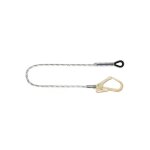 Longe de retenue corde tress�e avec mousqueton d'�chafaudage - 1. 5 m - fa4050215
