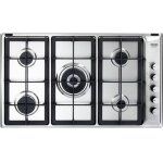 De longhi il 59 pro nd plaque de cuisson encastrable en acier 86 cm gaz 5 feux