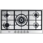 De'longhi nsl 590 x table de cuisson � gaz encastrable 90 cm acier inoxydable 5 br�leurs
