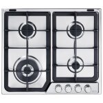 De'longhi pfi 46 gh intgrable en acier inoxydable 60 cm gaz 4 brleurs