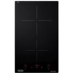 De'longhi pin 32 noir plaque de cuisson � induction encastrable 30 cm 2 feux