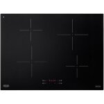 De'longhi pin 72 noir plaque de cuisson � induction encastrable 70 cm 4 feux