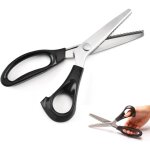Longziming ? ciseaux cranteurs professionnels en acier inoxydable 230mm ? pour coupe pr�cise de tissu, ...