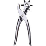 Longziming - pince � poin�ons pour cuir - 6 poin�ons rempla�ables (2, 0 � 4, 5 mm) - outil professionnel ...