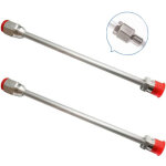 Longziming ? pistolet � peinture airless avec 2 tiges de rallonge 30 cm ? alliage d'aluminium ? compatible ...