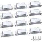 Loquet magnetique, 12 pi�ces aimants loqueteaux magn�tiques placard aimant puissant robuste jusqu'� 6kg, ...