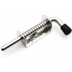 Loquet � ressort 128 mm verrou � barillet en m�tal avec poign�e, goupille de loquet � ressort robuste ...