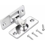 Loquet de serrure de porte � 90 degr�s, loquet de verrouillage � angle de s�curit� en acier inoxydable ...
