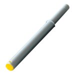Loqueteau pousse l�che � encastrer - d�cor : gris / jaune - force : 22 - 34 n - type : ii - kessebohmer ...