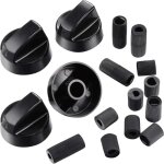 Lot de 1 bouton plaque de cuisson, bouton gaziniere, pour presque toutes les plaques de cuissonbouton ...