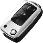 Lot de 1 �tui de protection de cl� pour volkswagen pour, skoda / sciat / jetta mk1 - mk6 polo r / gti ...
