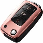 Lot de 1 �tui de protection de cl� pour volkswagen pour, skoda / sciat / jetta mk1 - mk6 polo r / gti ...