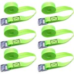 Lot de 1 m x 25 mm attache de sangle � cliquet avec boucle de serrage sangles d'arrimage � coudre pour ...