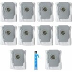 Lot de 10 accessoires pour sac poubelle pour irobot roomba i7 (7150) i7 + / plus (7550) s9 + (9550) e5 ...