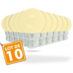 Lot de 10 ampoules led jaune 1 watt (�quivalent � 20 watt) guirlande guinguette