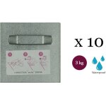 Bolhe - lot de 10 attaches adhsives 70x70 mm max 3 kg pour intrieur - fixation dibond et miroir