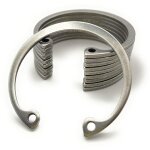 Lot de 10 circlips int�rieur 40mm inox pour al�sage � 40 mm din 472 acier inoxydable anneau de retenue ...