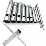 Lot de 10 cl�s tubulaires 6 � 22 mm, cl�s � tubes, cl�s � bougie pour visser la bougie, d�montage / montage ...