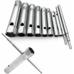 Lot de 10 cl�s tubulaires 6 � 22 mm, cl�s � tubes, cl�s � bougie pour visser la bougie, d�montage / montage ...