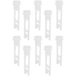 Lot de 10 clips de r�paration verticaux en vinyle pour stores verticaux - pour r�paration de stores de ...