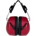 Coquille pour casques adaptables rouge