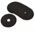 Lot de 10 disques de tron�onnage 76 x 1 x 10 mm pour mini - meuleuses pneumatiques, coupe pr�cise
