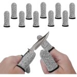 Lot de 10 doigtiers r�utilisables pour le travail, r�utilisables antid�rapants doigtiers respirants doigtiers ...