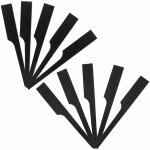 Lot de 10 lames de rechange bim�talliques pour scie � corps pneumatique 24 dents et 32 dents