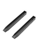 Yeed - piquet pour rouleau de bordure flexible - hauteur : 38 cm