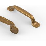 Lot de 10 poignee de meuble cuisine entraxe 96mm r�tro bronze poign�e meuble cuisine poign�es pour placards ...