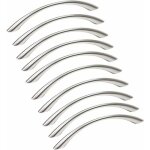 Lot de 10 poign�e meuble poign�e de meuble cuisine inox - poign�e de porte poign�e cuisine nickel bross� ...