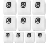 Lot de 10 sacs aspirateur rowenta zr200520 zr200720filtration 99, 99% microparticulestissu microfibre ...