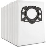 Lot de 10 sacs de filtre sacs d'aspirateur pour k�rcher 2. 863 - 006. 0 kfi 487 sacs aspirateur pour ...