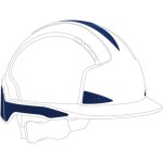 Lot de 10 - stickers r�flectifs cr2 � poser soi - m�me pour casque evolite bleu