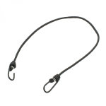 Linxor - lot de 10 tendeurs sandows �lastiques avec 2 crochets - 100 cm - noir