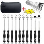 Lot de 10 tournevis pour r�glage de carburateurs walbro de petits moteurs � 2 temps de tron�onneuses ...