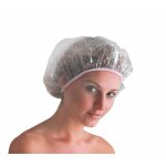 Lot de 100 charlottes imperm�ables en plastique jetables vivezen