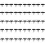 Lot de 100 clips de fixation pour panneau de porti�re de voiture, bande de pare - chocs pour f - i - ...